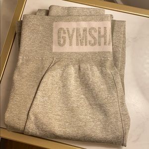 Gymshark Flex High Waisted Legging - khaki/ blush